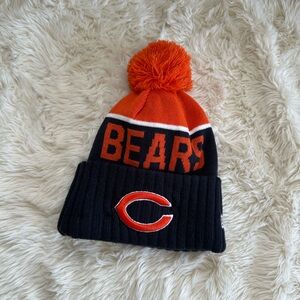 Unisex Chicago Bears Pom-Pom Beanie Hat